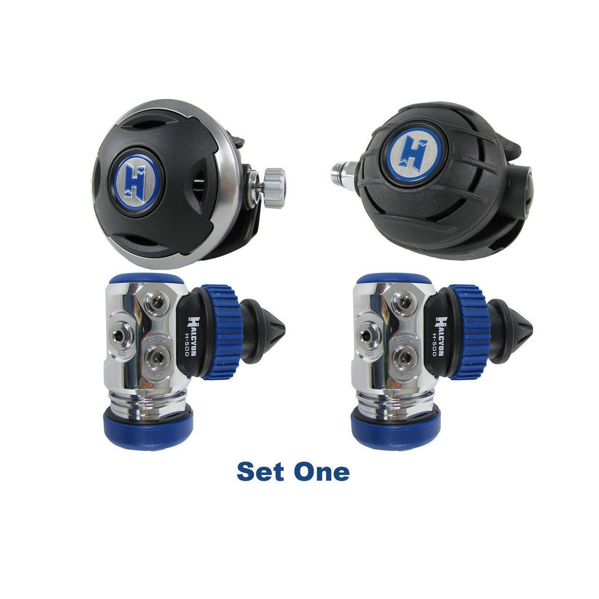 Halcyon Doubles Regulator Set Techwise Malta